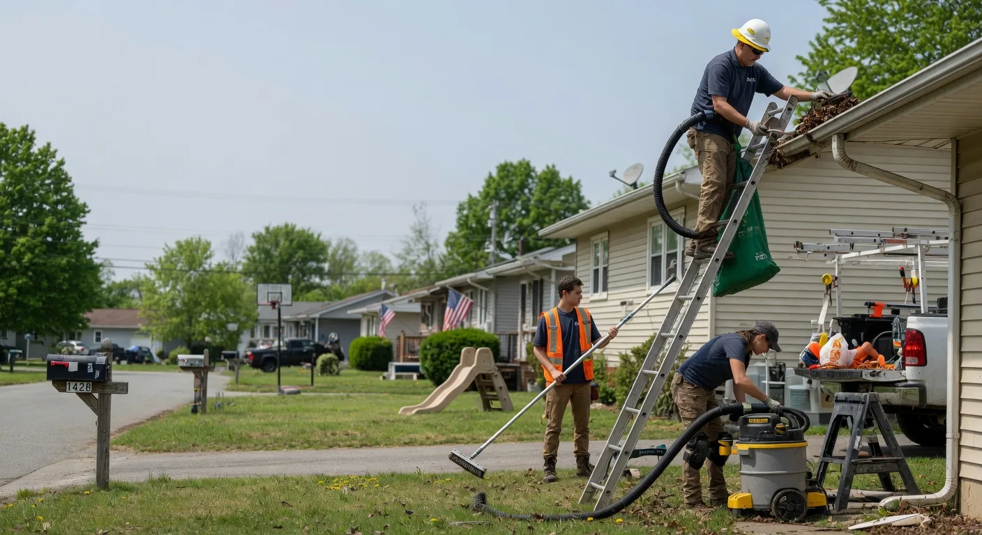 Gutter Installation in Shinnston, WV near me